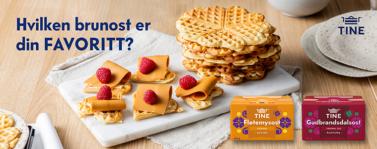 TINE® Brunost – god, norsk tradisjon